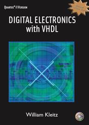 Cover of: Digital Electronics with VHDL (Quartus II Version) by William Kleitz, William Kleitz