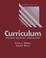 Cover of: Curriculum