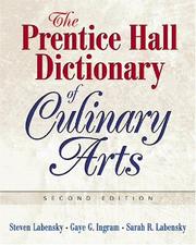 The Prentice Hall dictionary of culinary arts cover