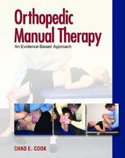 Cover of: Orthopedic Manual Therapy by Chad Cook, Chad Cook