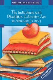 Cover of: Explanation of The Individuals with Disabilities Education Act as Amended in 2004 (2nd Edition) (Student Enrichment Series)