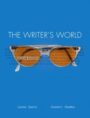 Cover of: The Writer's World: Writing Process (Writer's World)