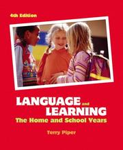 Cover of: Language and Learning by Terry Piper, Terry Piper
