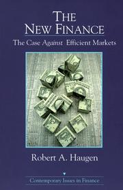The new finance by Robert A. Haugen