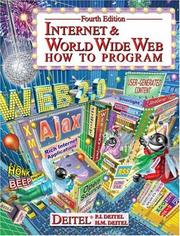 Cover of: Internet & World Wide Web: How to Program (4th Edition)
