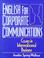 Cover of: English for Corporate Communications