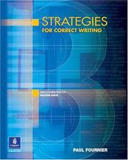 Cover of: Strategies for Correct Writing