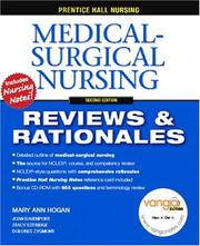 Cover of: Prentice Hall Nursing Reviews & Rationales by Mary Ann Hogan, Stacy Estridge, Dolores Zygmont, Joan Davenport