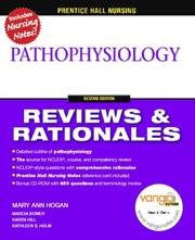 Cover of: Prentice Hall Reviews & Rationales: Pathophysiology (2nd Edition)