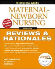 Cover of: Maternal-Newborn Nursing: Reviews & Rationals (2nd Edition) (Prentice Hall Nursing Reviews & Rationales)