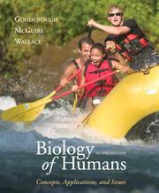 Cover of: Biology of Humans | Judith Goodenough