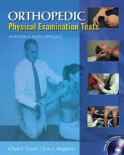 Cover of: Orthopedic Physical Examination Tests | Chad Cook