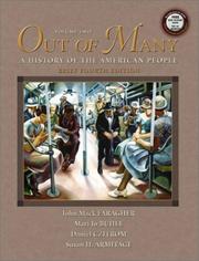 Cover of: Out of Many,Brief: Vol. 2, Fourth Edition