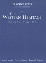Cover of: The Western Heritage by Donald Kagan, Frank M. Turner, Steven E. Ozment
