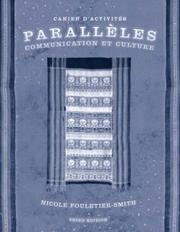 Cover of: Paralleles by Nicole Fouletier-Smith, Wendy W. Allen