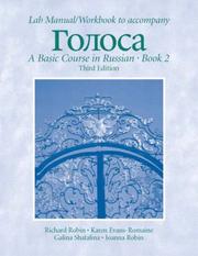Cover of: Golosa: Basic Course in Russian Book 2