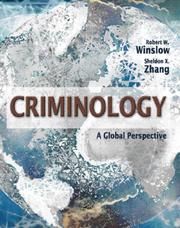 Cover of: Criminology: A Global Perspective