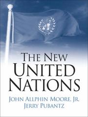 Cover of: new United Nations | John Allphin Moore