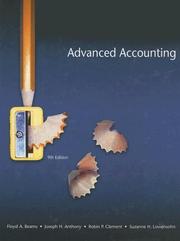 Cover of: Advanced accounting