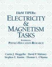 Cover of: E&M TIPERs by C. J. Hieggelke, D. P. Maloney, T. L. O'Kuma, Steve Kanim