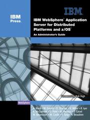 Cover of: IBM(R) WebSphere(R) Application Server for Distributed Platforms and z/OS(R): An Administrator's Guide
