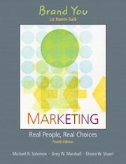 Cover of: Supplement: Brand You - Marketing: Real People, Real Choices by Michael Solomon, Liz Harris-Tuck