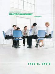 Cover of: Strategic Management by Fred David