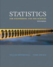 Cover of: Statistics for Engineering and the Sciences (5th Edition) by William Mendenhall, Terry Sincich