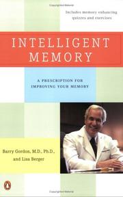 Cover of: Intelligent Memory: Improve Your Memory No Matter What Your Age
