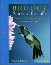 Cover of: Biology Science for Life Student Study Companion