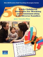 Cover of: 50 Early Childhood Strategies for Working and Communicating with Diverse Families (50 Teaching Strategies Series)