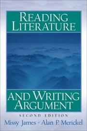 Cover of: Reading literature and writing argument