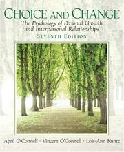 Cover of: Choice & change by April O'Connell