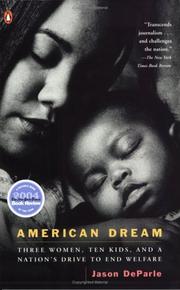 Cover of: American Dream by Jason DeParle