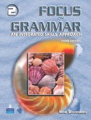Cover of: Focus on Grammar 2 (3rd Edition): THE PRESENT OF BE: STATEMENTS