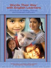 Cover of: Words Their Way with English Learners: Word Study for Spelling, Phonics, and Vocabulary Instruction