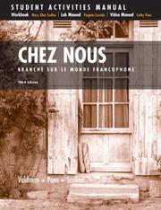 Cover of: Chez Nous: Branche Sur Le Monde Francophone