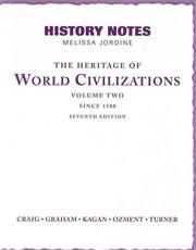 Cover of: The Heritage of World Civilizations by William A. Graham, Albert M. Craig, William A. Graham - undifferentiated, Donald Kagan