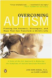 Cover of: Overcoming Autism by Lynn Kern Koegel, Claire LaZebnik