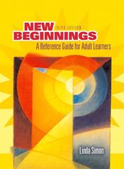 Cover of: New beginnings by Linda Simon, Linda Simon