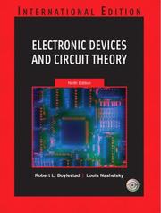 Cover of: Electronic Devices and Circuit Theory (Pie)