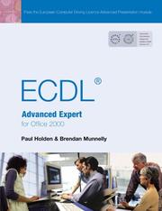 Cover of: Ecdl Expert: The Complete Coursebook for Ecdl Advanced Modules Am3-am6 for Office 2000