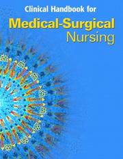 Cover of: Medical Surgical Nursing Clinical Manual (4th Edition) (Medical Surgical Nursing) by Priscilla LeMone, Karen Burke