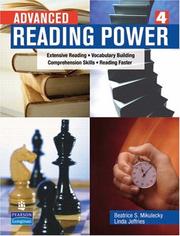 Cover of: Advanced Reading Power (Reading Power (Pearson))
