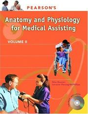 Cover of: Pearson's Anatomy and Physiology for Medical Assisting (Pearson Prentice Hall Legal) by Nina Beaman, Lorraine Fleming-MCPhillips, Nina Beaman, Lorraine Fleming-MCPhillips