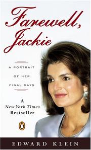 Cover of: Farewell, Jackie: A Portrait of Her Final Days