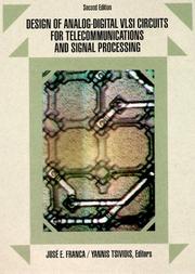 Cover of: Design of Analog-Digital VLSI Circuits for Telecommunications and Signal Processing (2nd Edition)