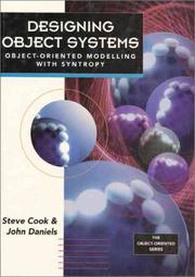 Cover of Designing object systems