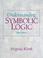 Cover of: Understanding Symbolic Logic (5th Edition)