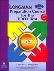 Cover of: Longman Preparation Course for the TOEFL(R)  Test: iBT Student Book with CD-ROM and Answer Key (2nd Edition) (Longman Preparation Course for the Toefl)
